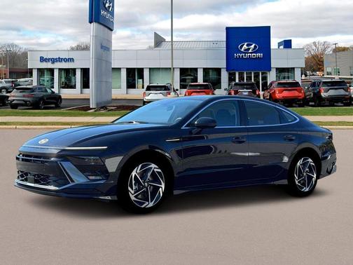 Black 2026 Hyundai SONATA SEL Sport