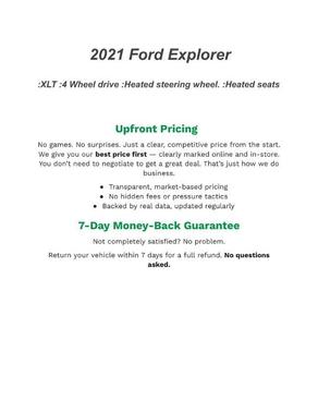 2021 Ford Explorer XLT