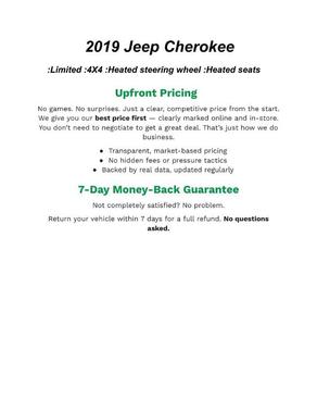 2019 Jeep Cherokee Limited