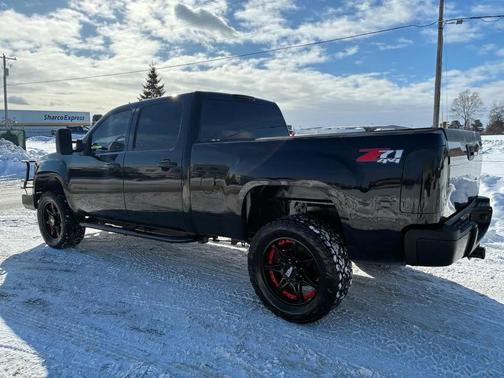 Onyx Black 2008 GMC Sierra 2500 SLT H/D Crew Cab