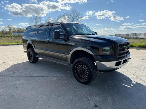 BLACK 2003 Ford Excursion 137'' WB 6.0L Eddie Bauer 4WD