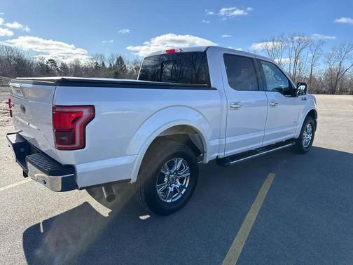 WHITE 2015 Ford F-150 Lariat