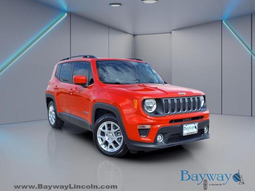 Omaha Orange Clearcoat 2021 Jeep Renegade Latitude