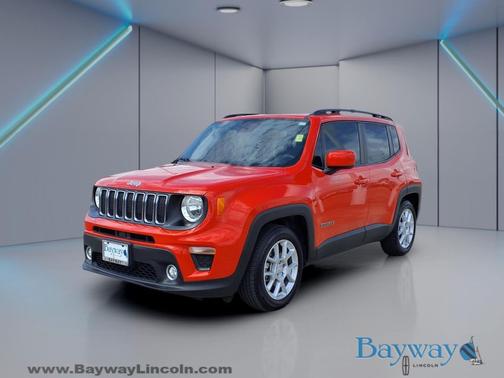 Omaha Orange Clearcoat 2021 Jeep Renegade Latitude