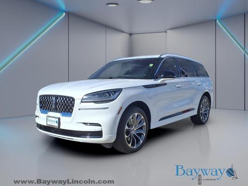 Pristine White Metallic Tri-Coat 2023 Lincoln Aviator Grand Touring AWD