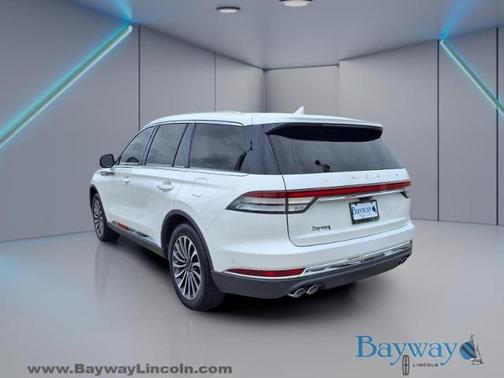 PRISTINE WHITE MET 3C 2023 Lincoln Aviator RESERVE