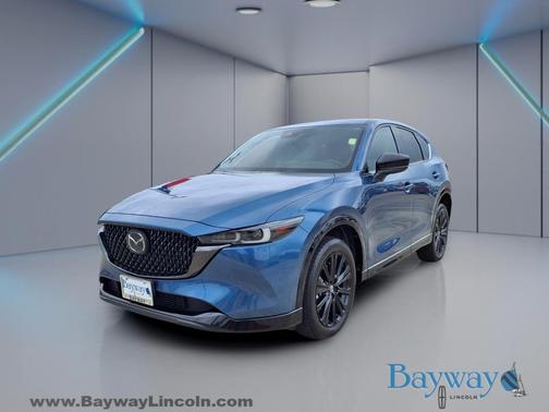 Deep Crystal Blue Mica 2024 Mazda CX-5 2.5 Turbo Premium