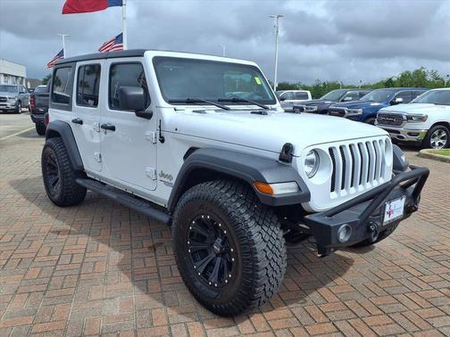 Bright White Clearcoat 2020 Jeep Wrangler Unlimited Sport