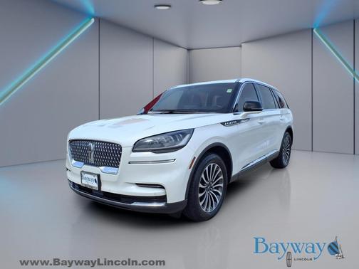 PRISTINE WHITE MET 3C 2023 Lincoln Aviator RESERVE