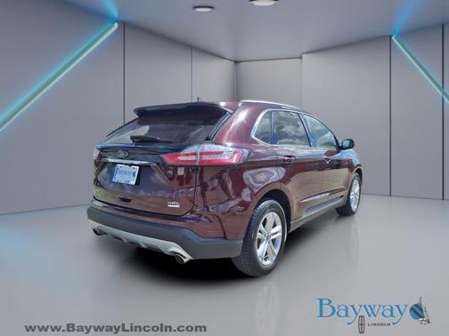 Burgundy 2019 Ford Edge SEL
