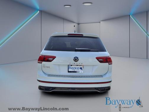 Opal White Pearl 2024 Volkswagen Tiguan 2.0T SE R-Line Black