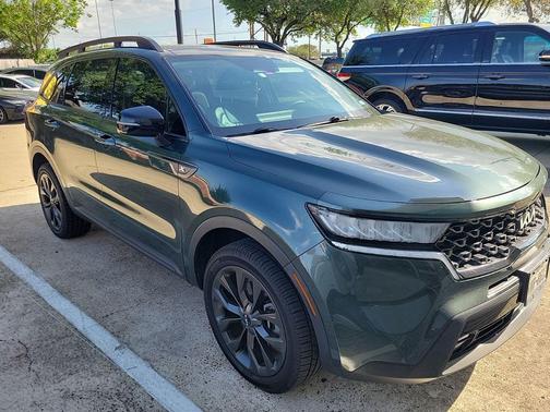 Aruba Green 2023 Kia Sorento EX
