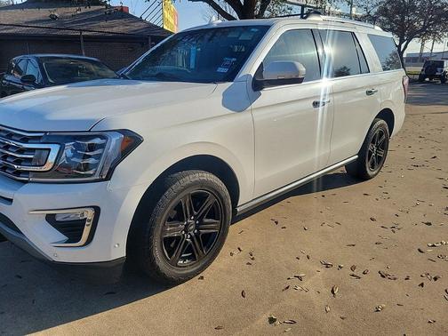 Star White Metallic Tri-Coat 2021 Ford Expedition Limited