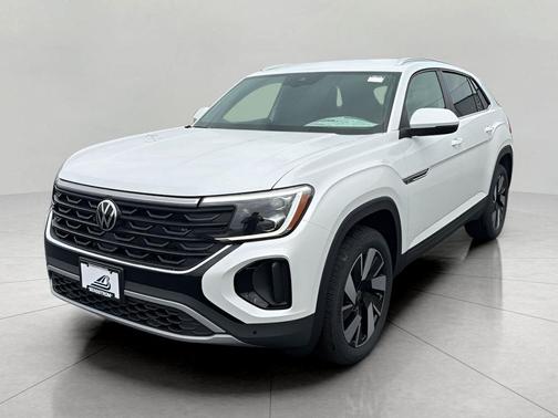 opal white pearl 2026 Volkswagen Atlas Cross Sport 2.0T SE w/Technology 4MOTION
