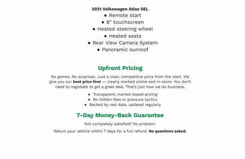 2021 Volkswagen Atlas 3.6L SEL