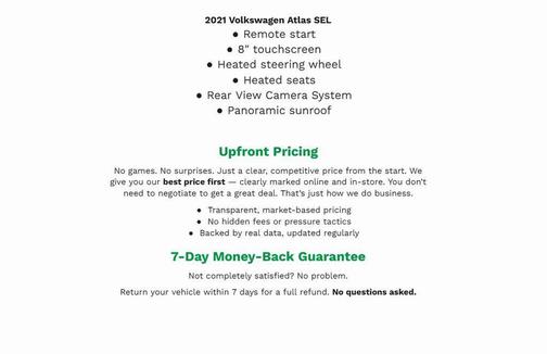 2021 Volkswagen Atlas 3.6L SEL