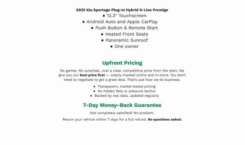 2025 Kia Sportage X-Line