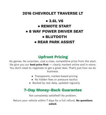 2016 Chevrolet Traverse 1LT