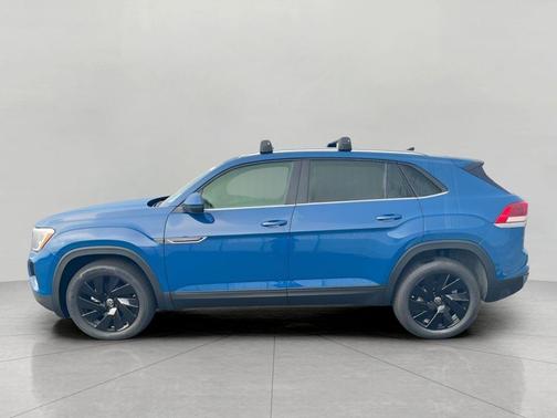mountain lake blue metallic 2026 Volkswagen Atlas Cross Sport 2.0T SE w/Technology 4MOTION