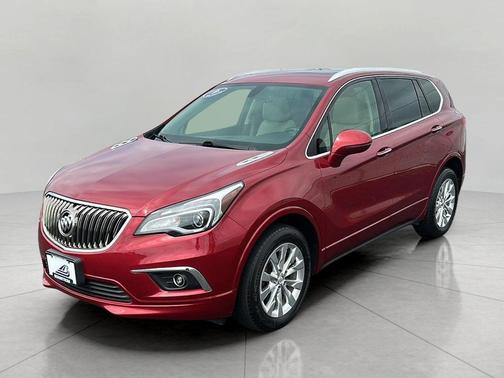 Chili Red Metallic 2017 Buick Envision Essence