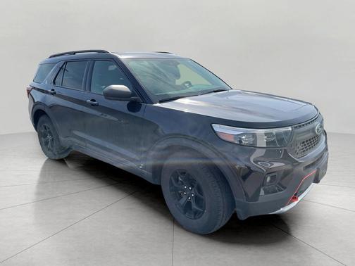 AGATE BLACK METALLIC 2022 Ford Explorer Timberline