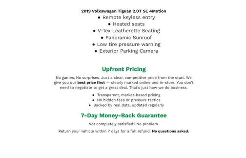 2019 Volkswagen Tiguan 2.0T SE 4MOTION