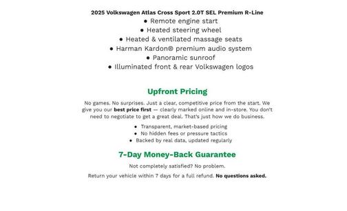 2025 Volkswagen Atlas Cross Sport 2.0T SEL Premium