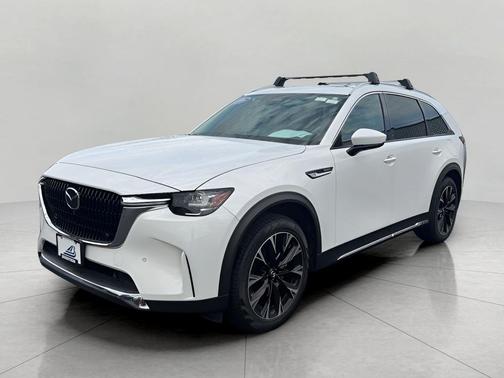 Rhodium White Premium 2025 Mazda CX-90 PHEV Premium Plus