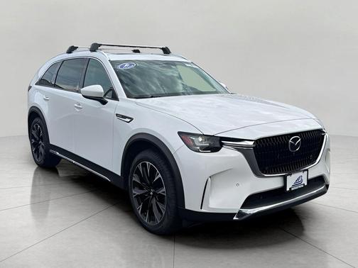 Rhodium White Premium 2025 Mazda CX-90 PHEV Premium Plus