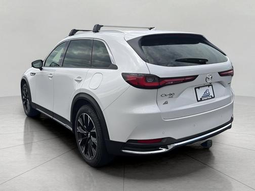 Rhodium White Premium 2025 Mazda CX-90 PHEV Premium Plus