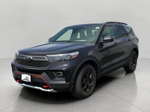 AGATE BLACK METALLIC 2022 Ford Explorer Timberline