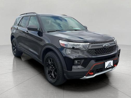 AGATE BLACK METALLIC 2022 Ford Explorer Timberline