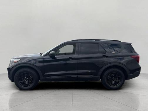 AGATE BLACK METALLIC 2022 Ford Explorer Timberline