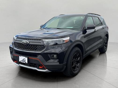 AGATE BLACK METALLIC 2022 Ford Explorer Timberline