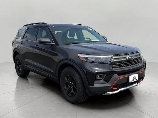 AGATE BLACK METALLIC 2022 Ford Explorer Timberline