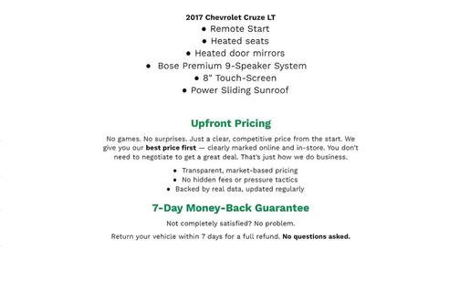 2017 Chevrolet Cruze LT