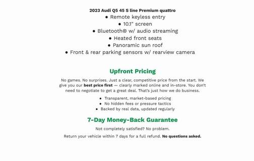 2023 Audi Q5 45 S line Premium Plus