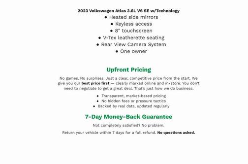 2023 Volkswagen Atlas 3.6L SE w/Technology