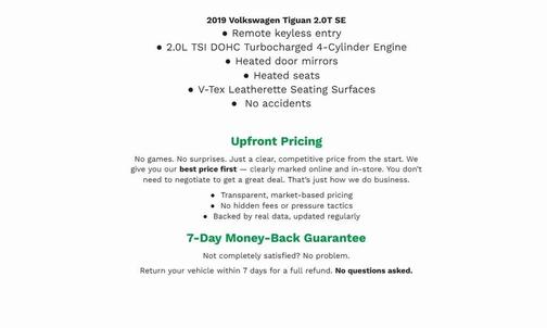 2019 Volkswagen Tiguan 2.0T S