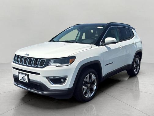 White 2018 Jeep Compass Limited