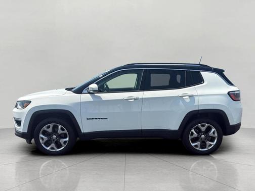White 2018 Jeep Compass Limited