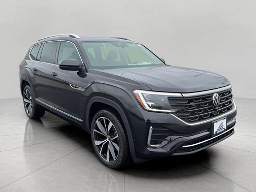 Deep Black Pearl 2026 Volkswagen Atlas 2.0T SEL Premium R-Line 4MOTION