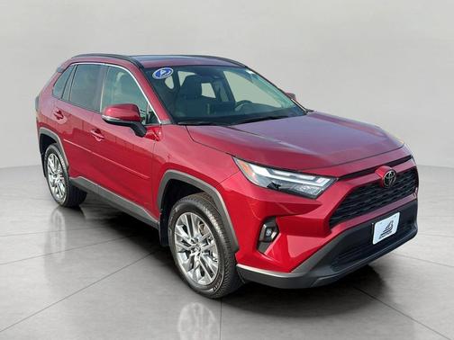 Ruby Flare Pearl 2025 Toyota RAV4 XLE Premium