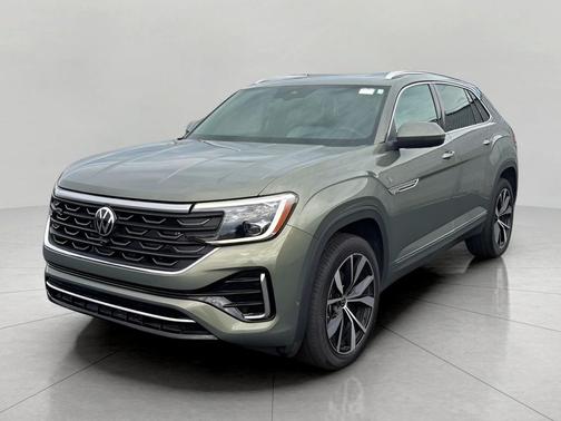 Avocado Green Pearl 2025 Volkswagen Atlas Cross Sport 2.0T SEL Premium
