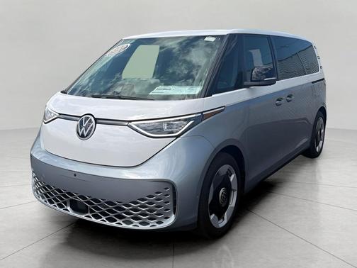 METRO SILVER W/CANDY WHITE UPPER 2025 Volkswagen ID. Buzz Pro S Plus with 4MOTION