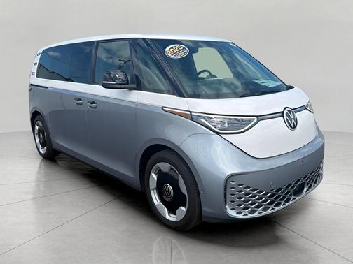 METRO SILVER W/CANDY WHITE UPPER 2025 Volkswagen ID. Buzz Pro S Plus with 4MOTION