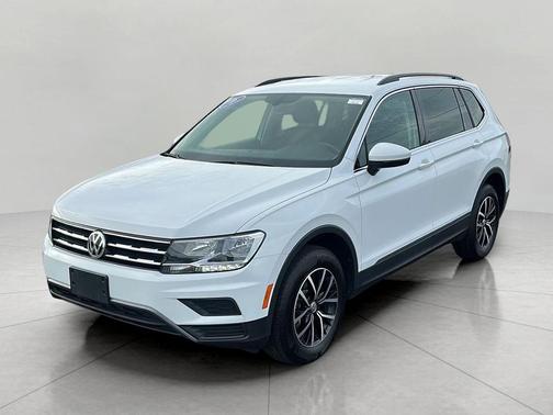 Pure White 2021 Volkswagen Tiguan 2.0T SE 4MOTION