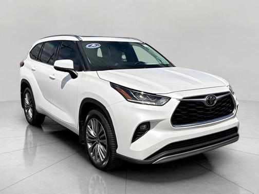 Blizzard Pearl 2021 Toyota Highlander Platinum
