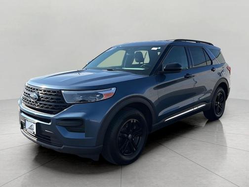 BLUE METALLIC 2020 Ford Explorer XLT