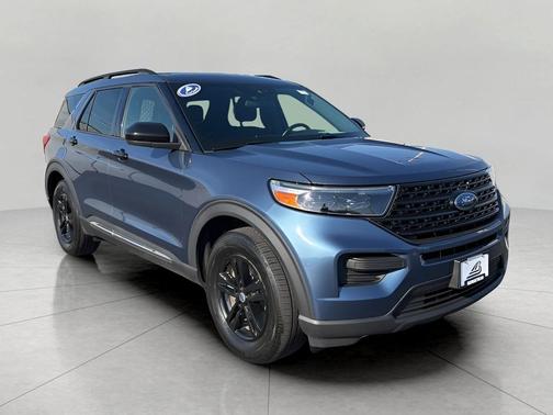 BLUE METALLIC 2020 Ford Explorer XLT